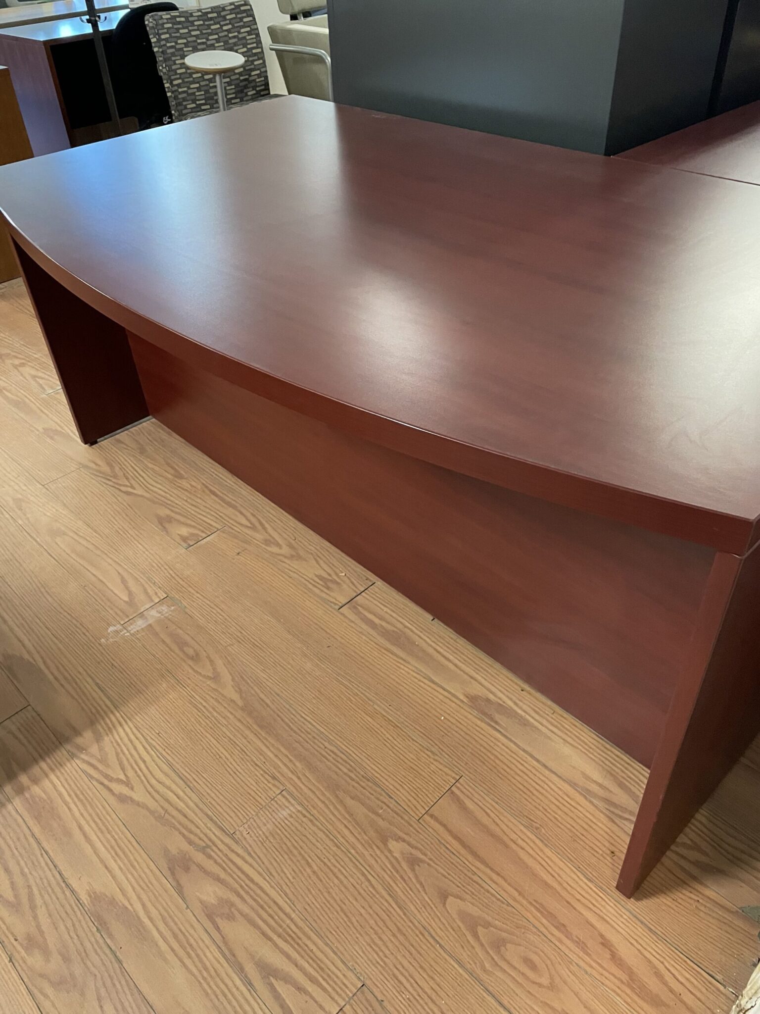 Used Executive Desk Setup W/Return OFL Furniture