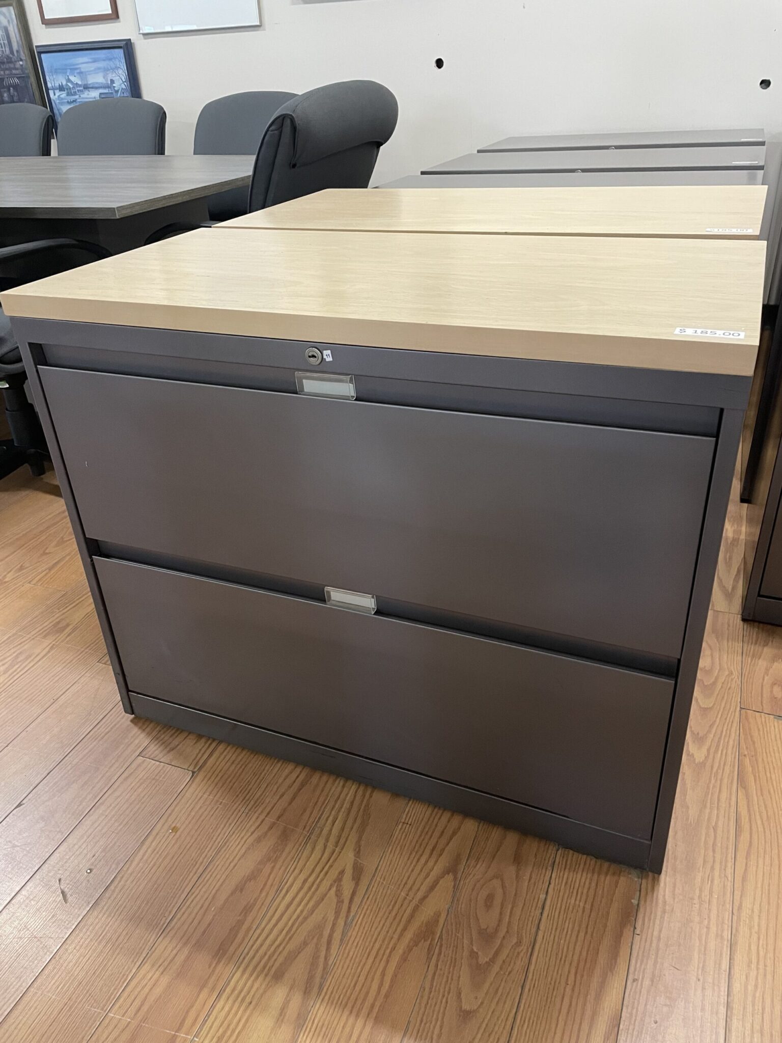 Used 2 Drawer Metal Lateral File Cabinets 150 185 Each OFL Furniture