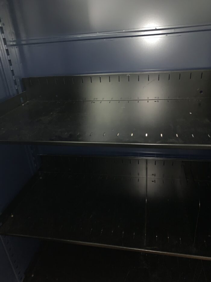 Used Stand Up Metal Storage Cabinet-36" x 18" x 64" high - Image 3