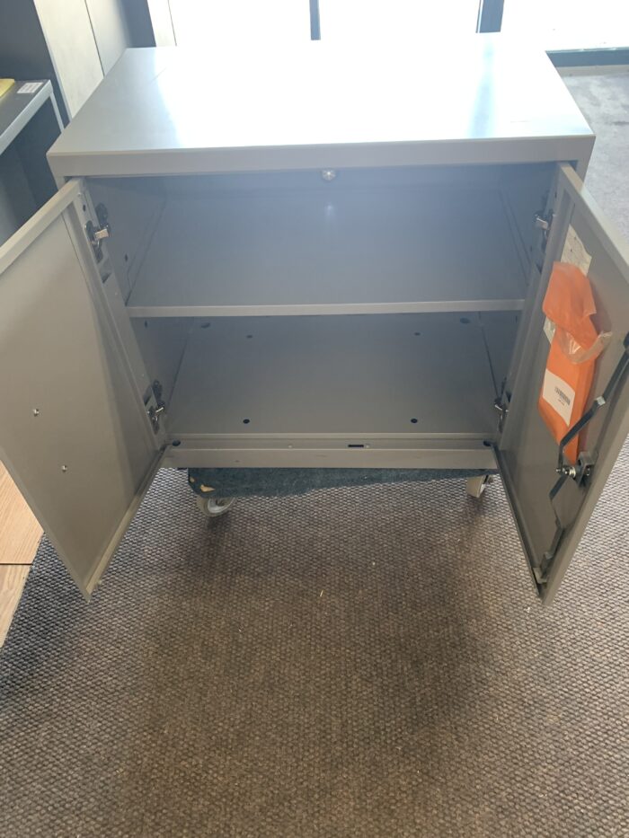 Used Lower Metal Storage Cabinet 30" x 18" x 28" tall