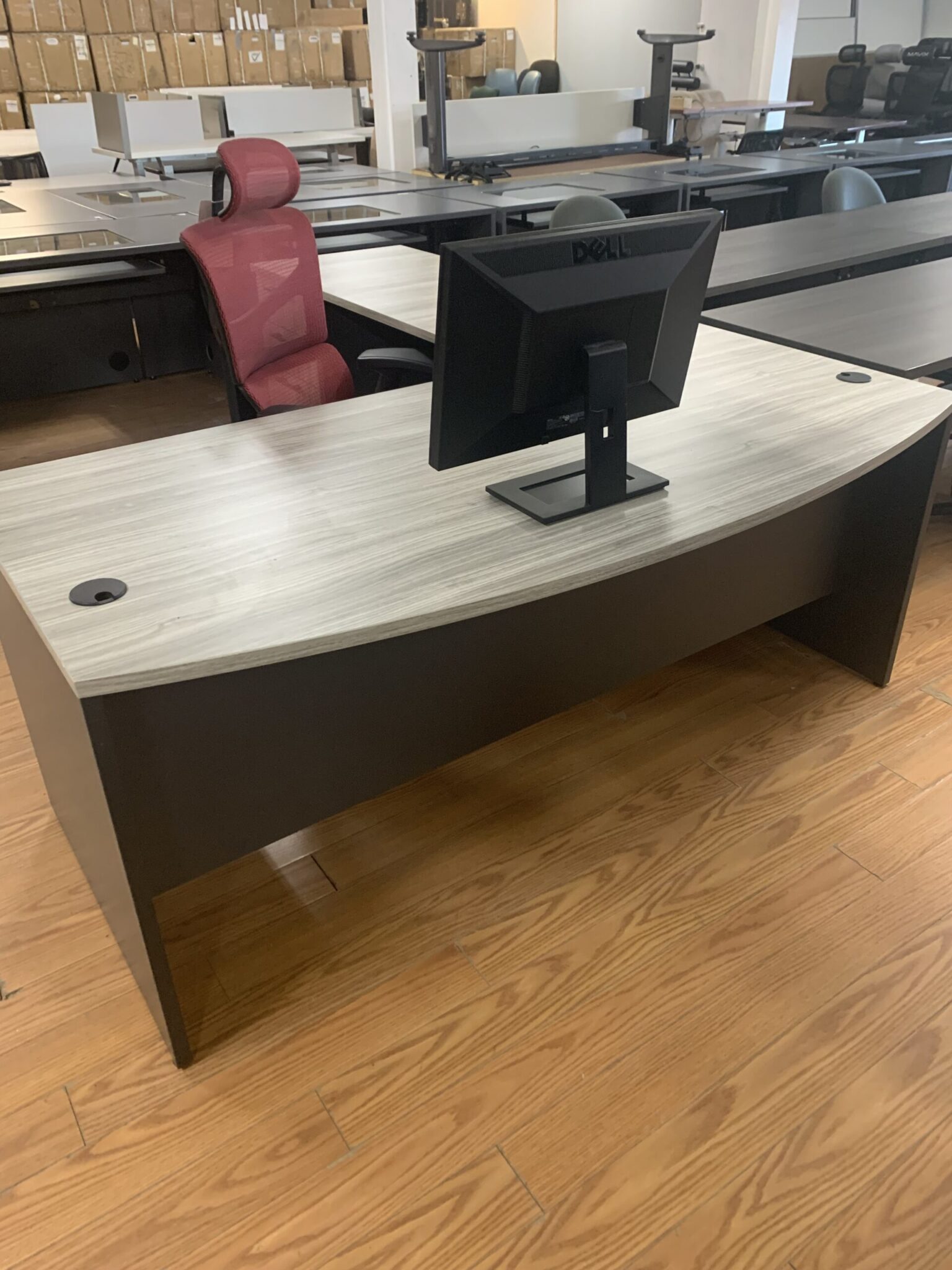 IOF Executive Office Desk with Return