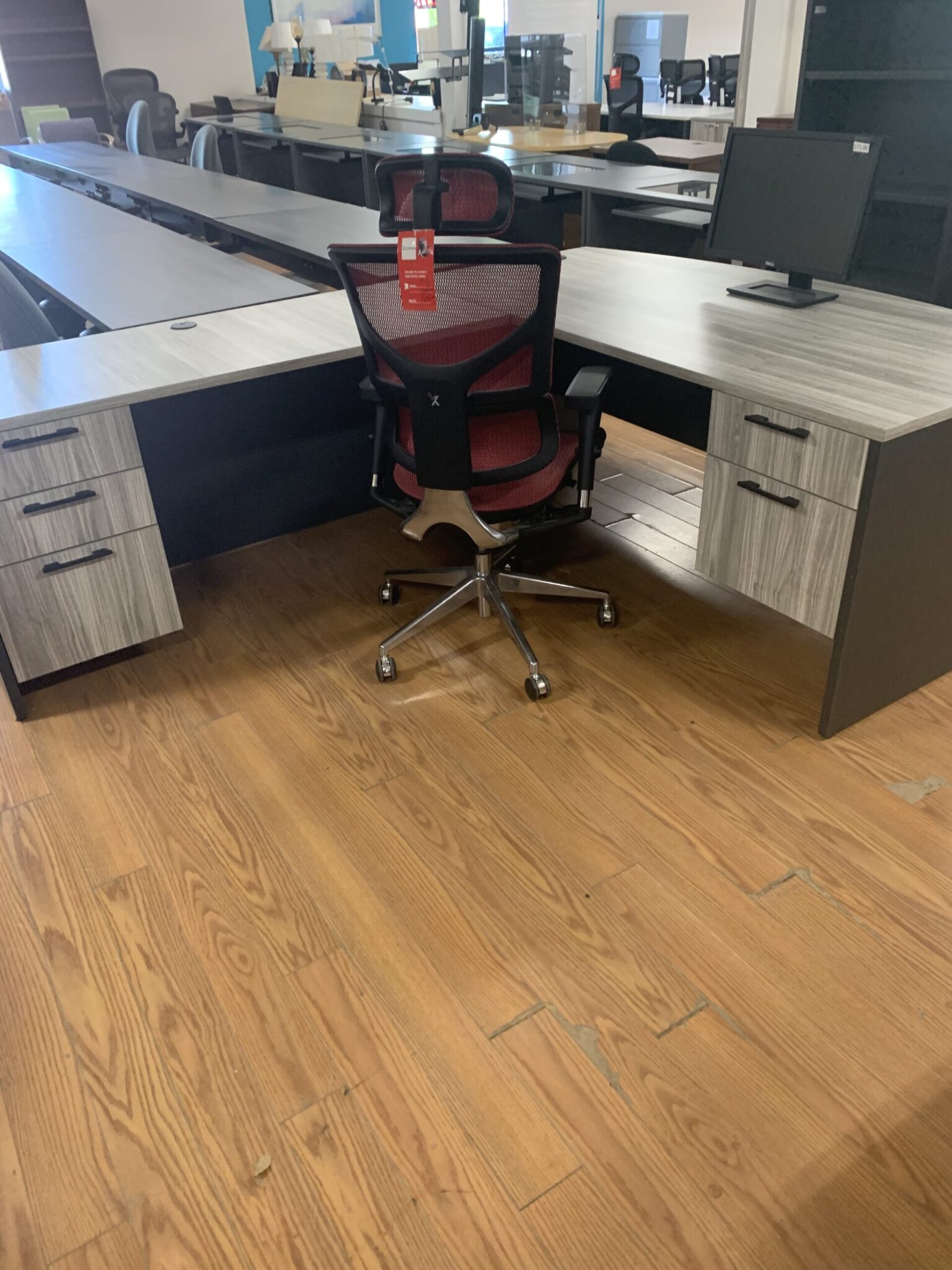 IOF Executive Office Desk with Return - Image 3