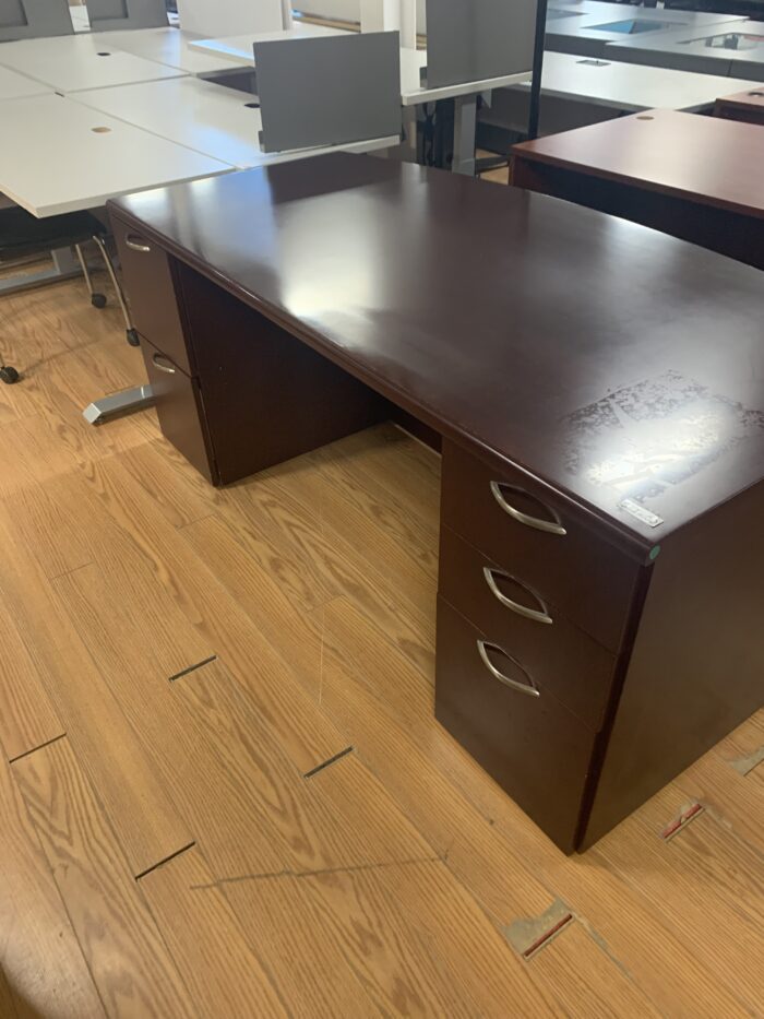 Used Executive Bowfront Desk - Image 2